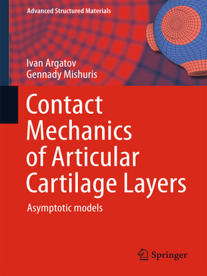 cover image of Contact Mechanics of Articular Cartilage Layers